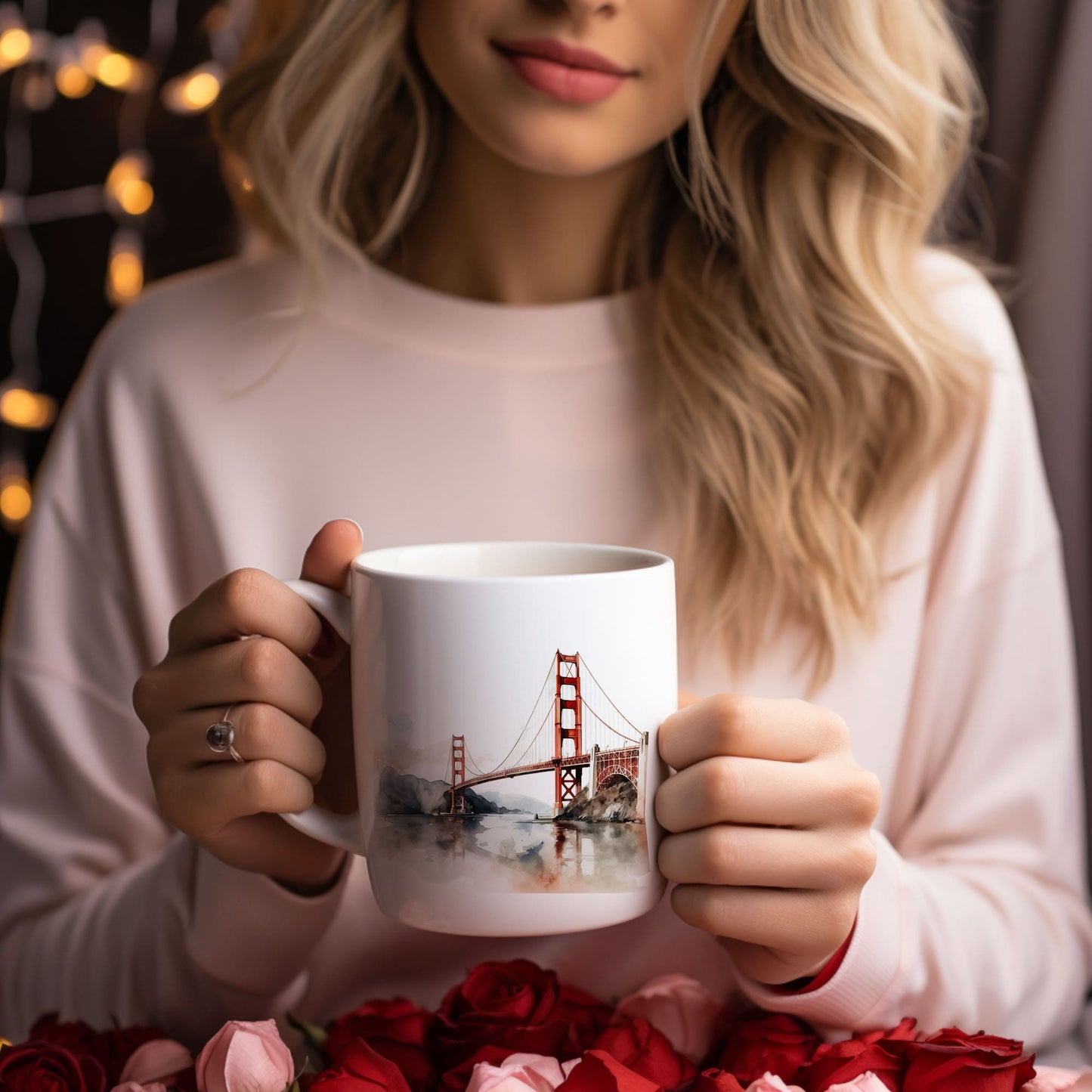 Spruchtasse - Golden Gate Bridge