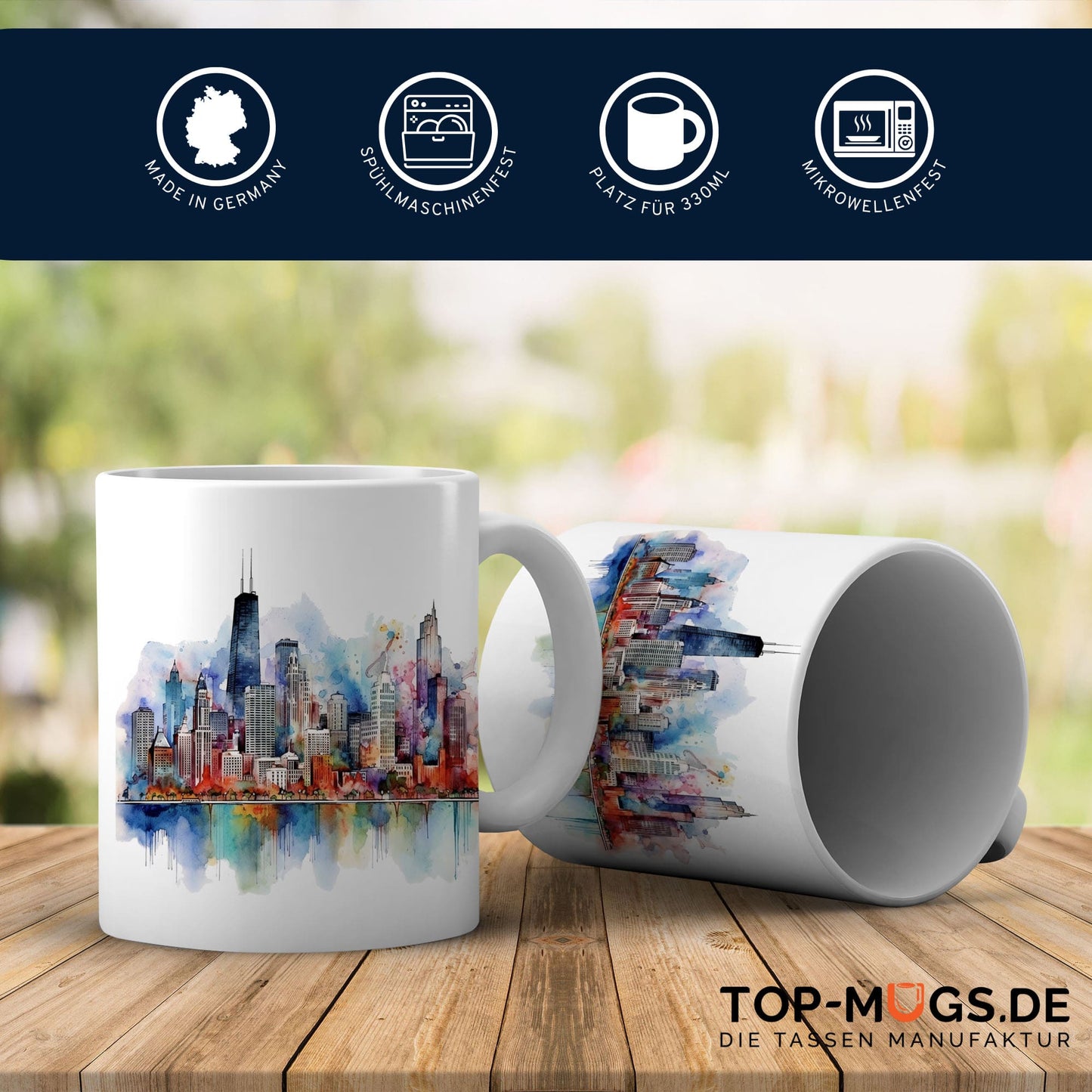 Spruchtasse - The Skyline