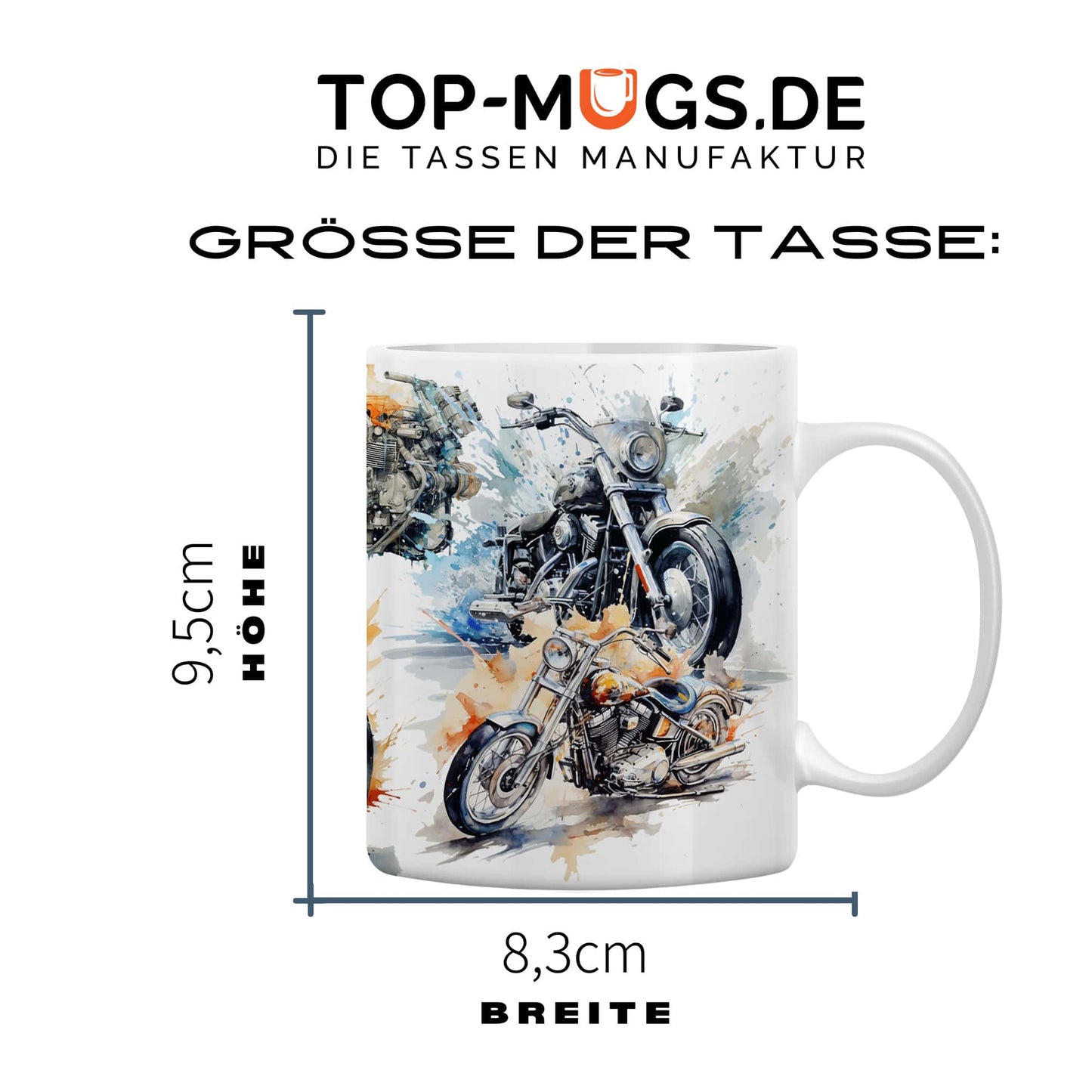 Spruchtasse - Let's ride a bike
