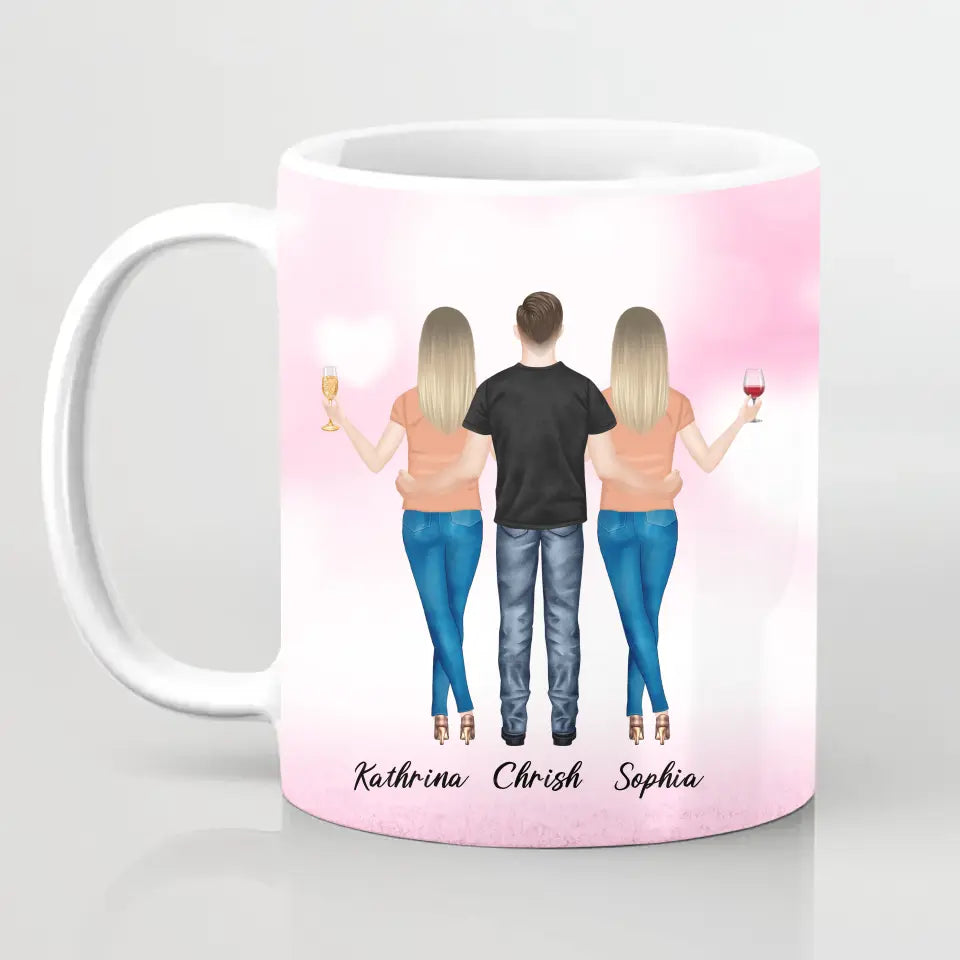 Mehr als Freundinnen - individuelles Geschenk - Tassen