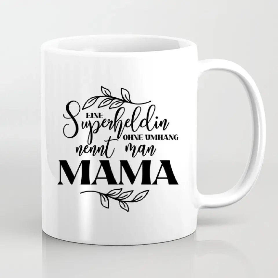 Mutter mit zwei Söhnen - personalisiertes Geschenk - Herz Tassen