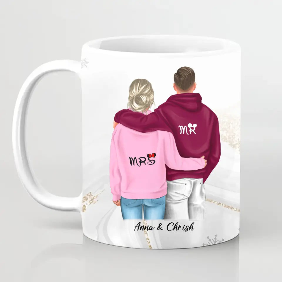 Geschenk ,,King & Queen" V2 - Tassen