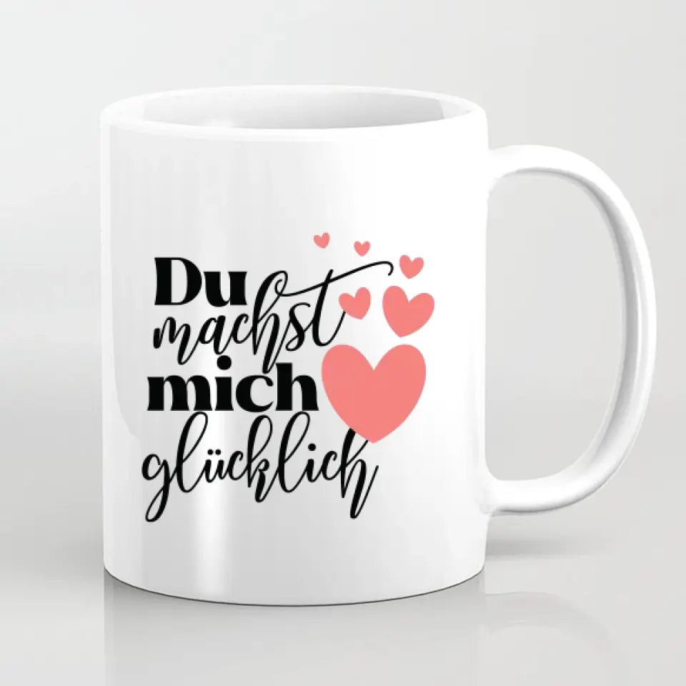 Pärchen-Bild ,,Die Kunst der Liebe" - Tassen