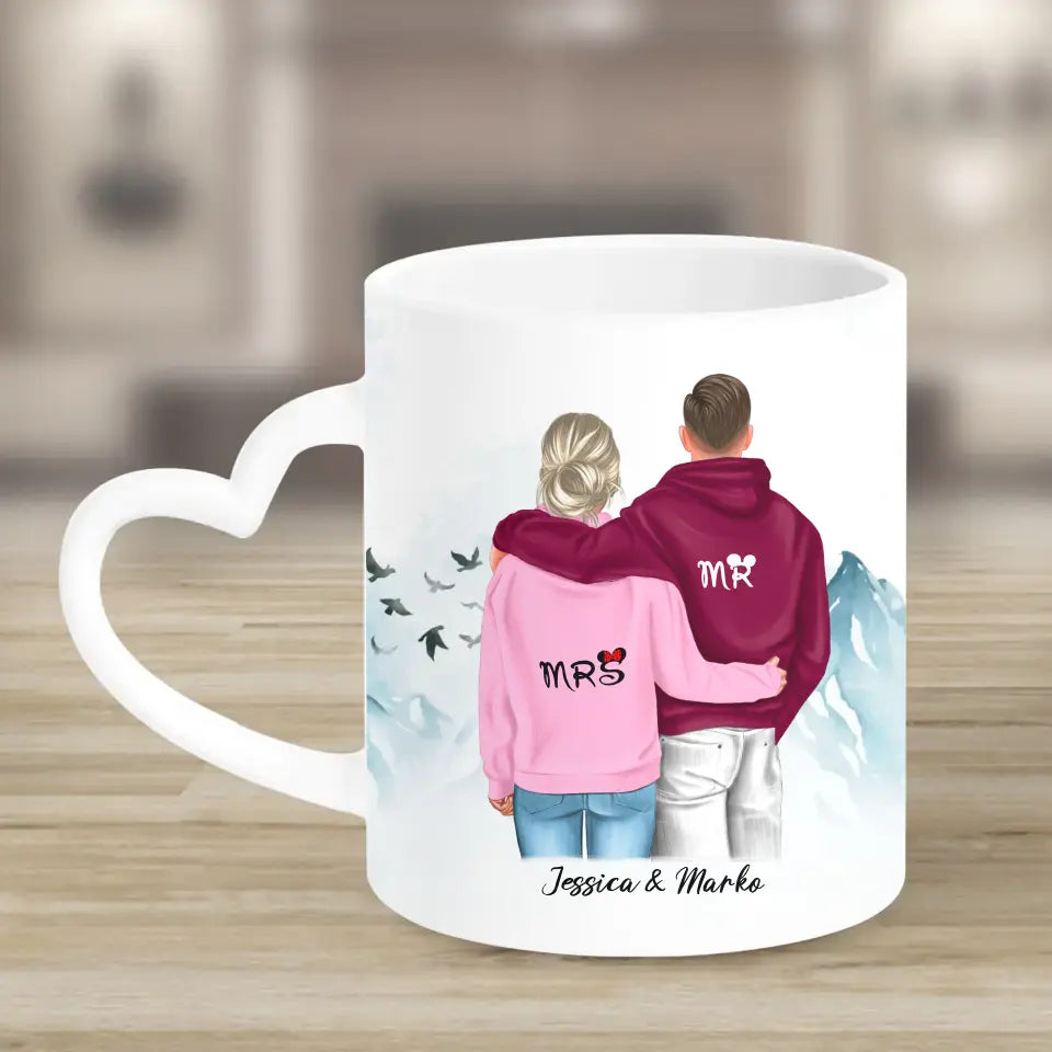 Geschenk ,,Mr & Mrs" - Tassen