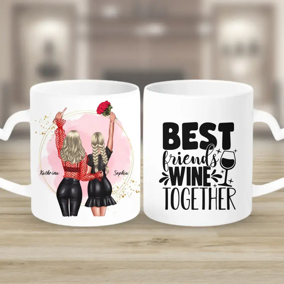Geschenk für die beste Freundin - V4 - Tassen