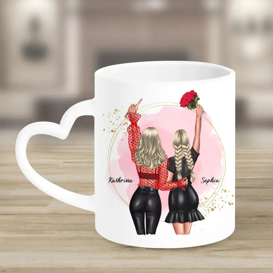 Geschenk für die beste Freundin - V4 - Tassen