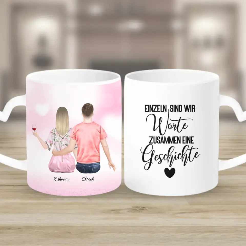Geschenk für Pärchen - Tassen