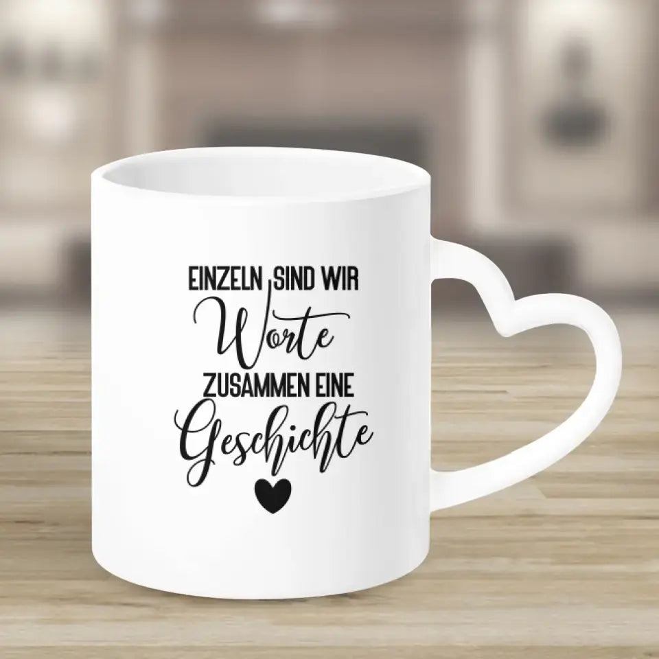 Wir sind Familie - personalisiertes Geschenk - Tassen