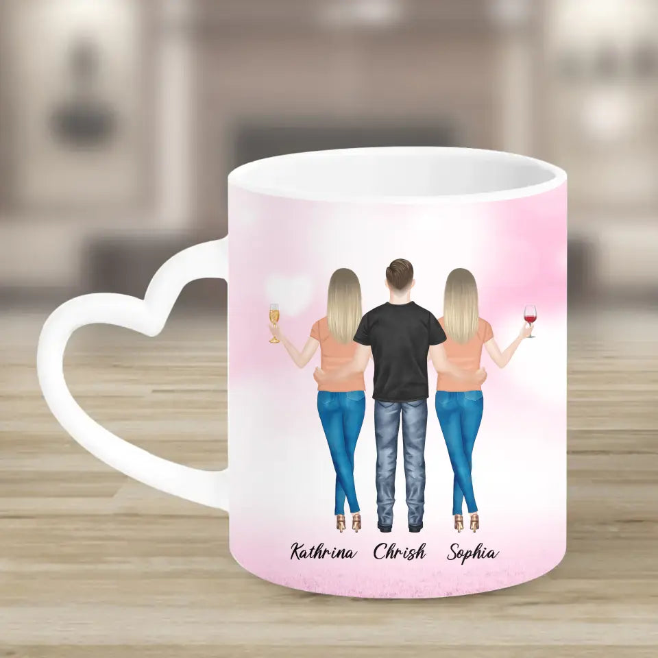 Mehr als Freundinnen - individuelles Geschenk - Tassen