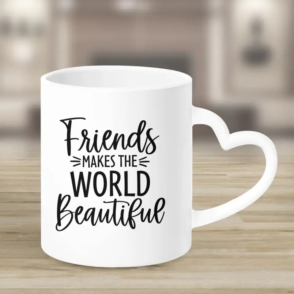 7 Freundinnen personalisiertes Partygeschenk - Tassen
