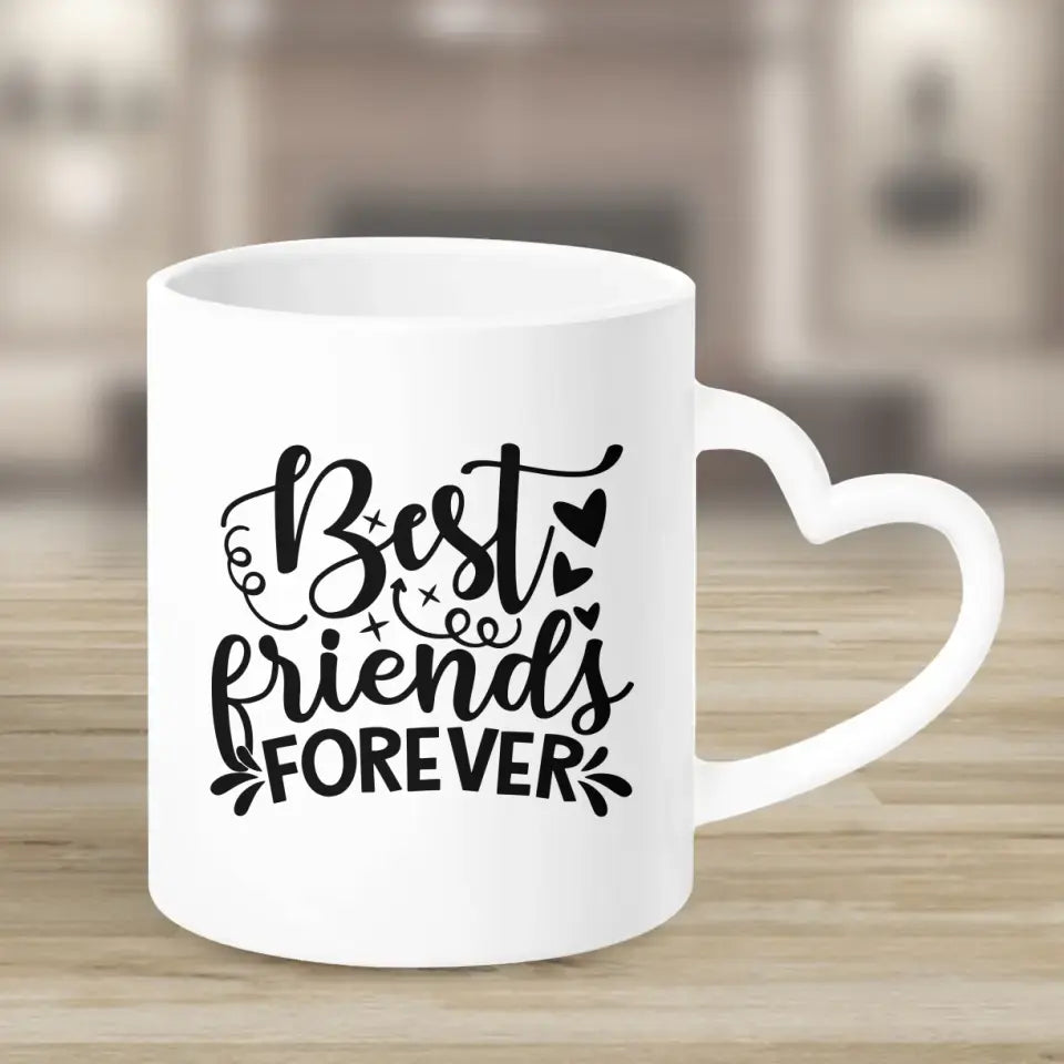 2 Freundinnen personalisiertes Partygeschenk - Tassen