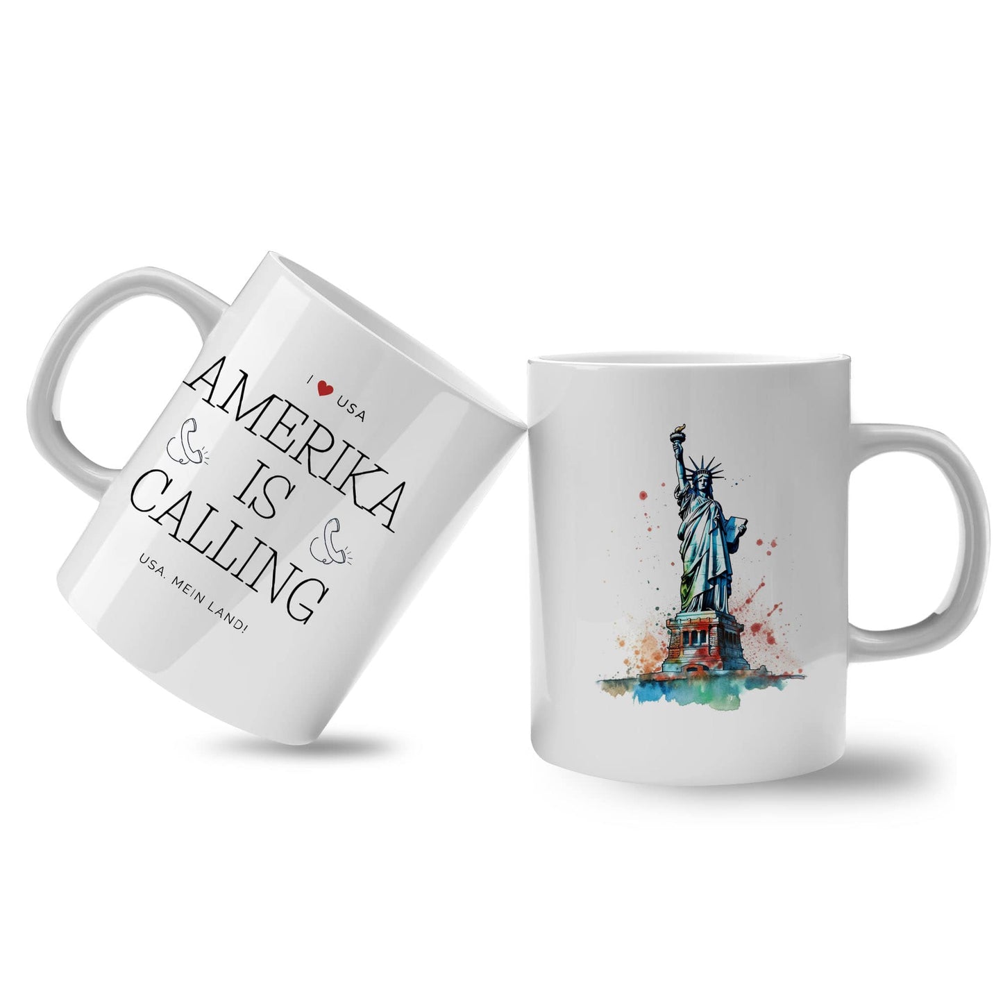 Spruchtasse - Amerika Freiheitsstatue
