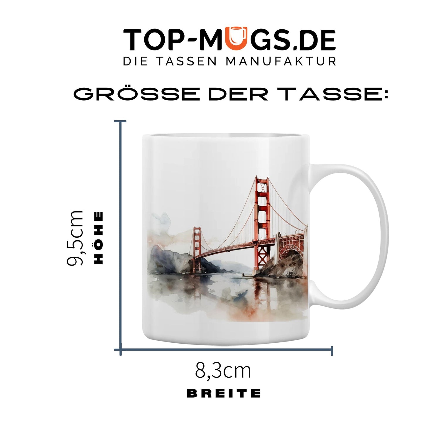 Spruchtasse - Amerika is calling
