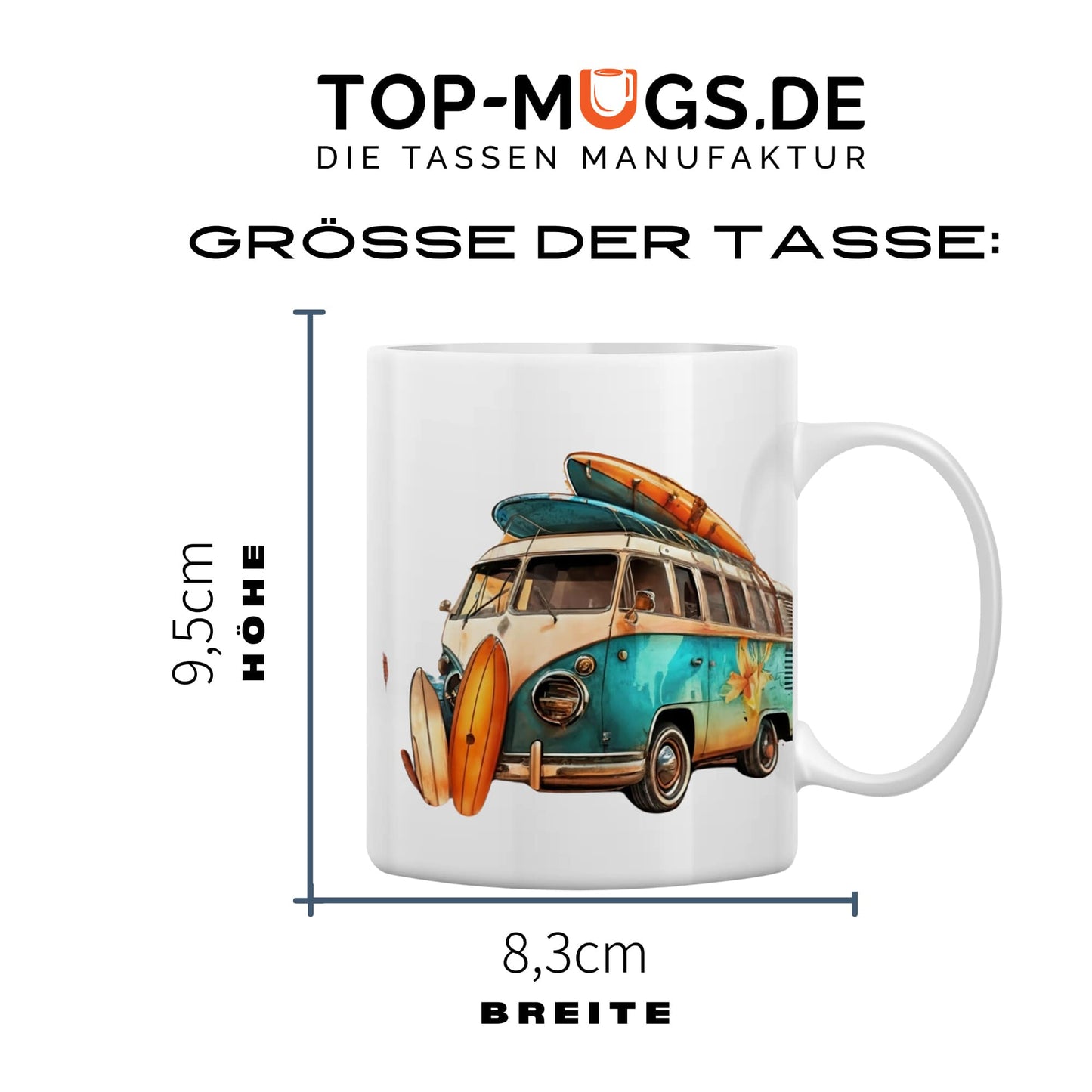Spruchtasse - Van nicht jetzt Van dann