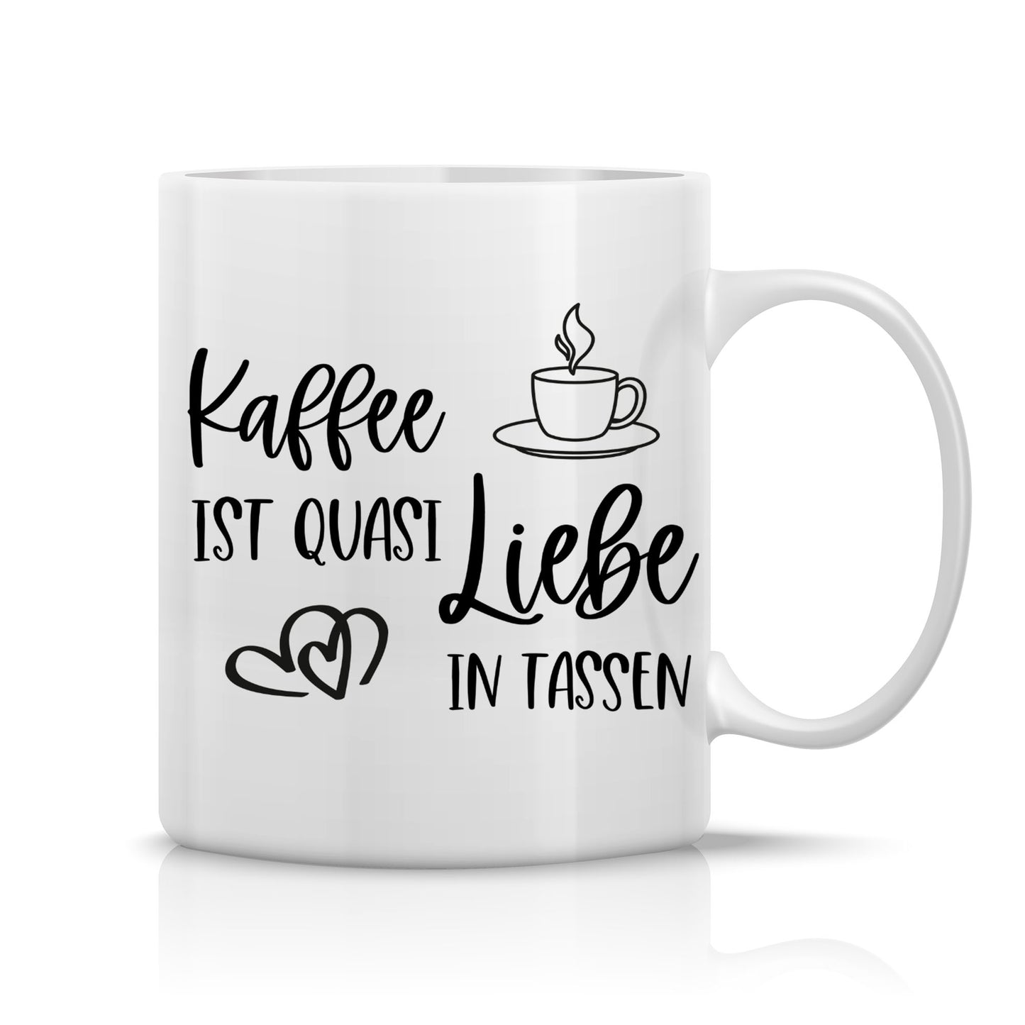 Spruchtasse - Kaffee ist Liebe...