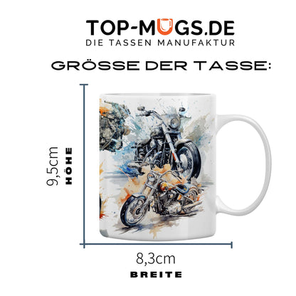 Spruchtasse - Let's ride a bike