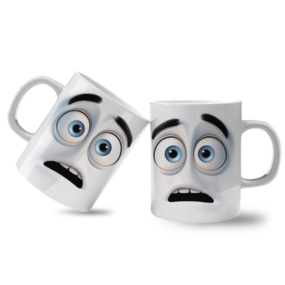 Spruchtasse - Smiley - Sprachlos