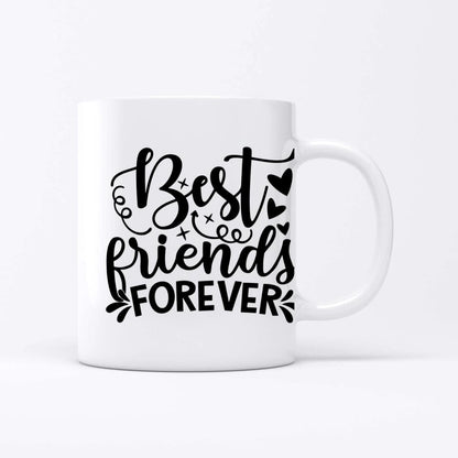 2 Freundinnen personalisiertes Partygeschenk - Tassen