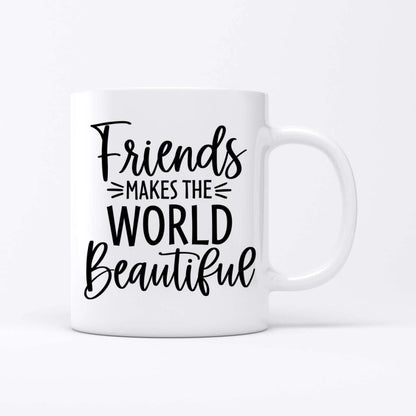 7 Freundinnen personalisiertes Partygeschenk - Tassen