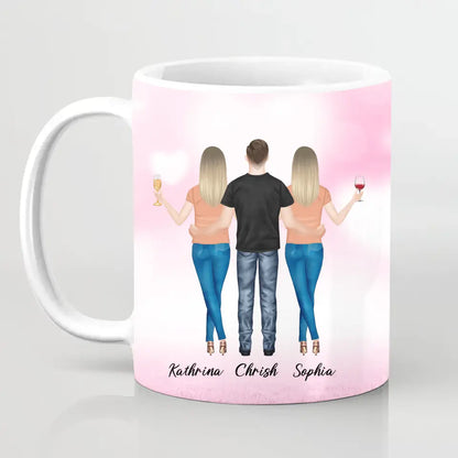 Mehr als Freundinnen - individuelles Geschenk - Tassen