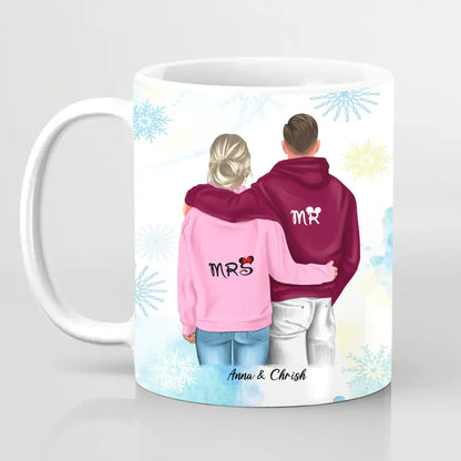 Geschenk Winter Pärchen - Tassen
