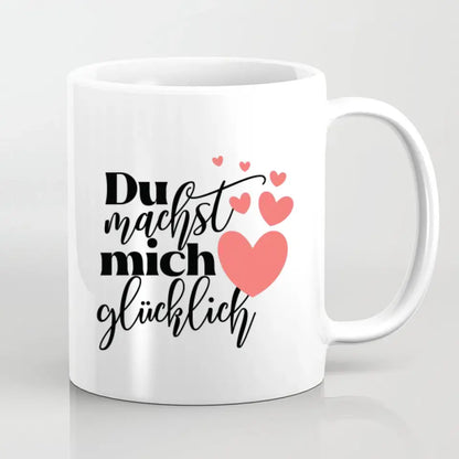 Geschenk Winter Pärchen - Herz Tassen