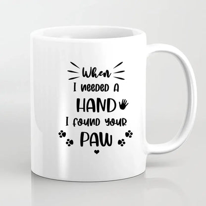 Hundemama personalisiertes Geschenk - 2 Hunde - Herz Tassen