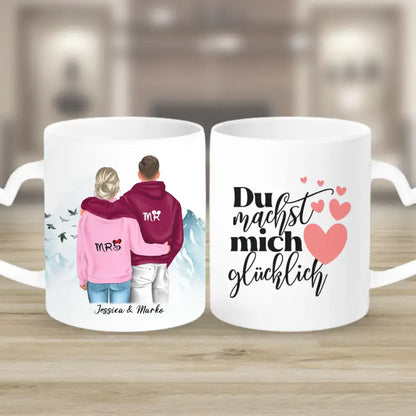 Geschenk ,,Mr & Mrs" - Tassen