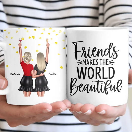 Geschenk für die beste Freundin - V3 - Tassen