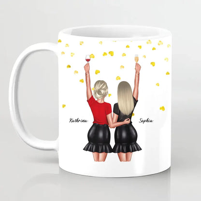 Geschenk für die beste Freundin - V3 - Tassen