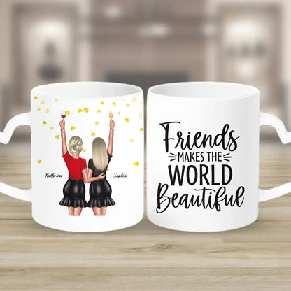 Geschenk für die beste Freundin - V3 - Tassen