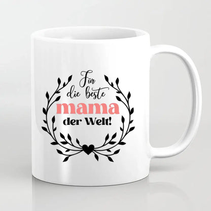 Mama und zwei Töchter sitzen auf der Schaukel - Tassen