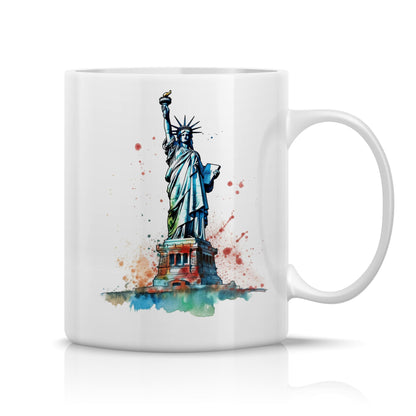 Spruchtasse - Amerika Freiheitsstatue