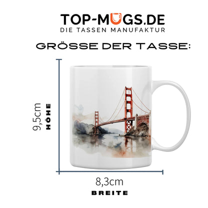 Spruchtasse - Amerika is calling